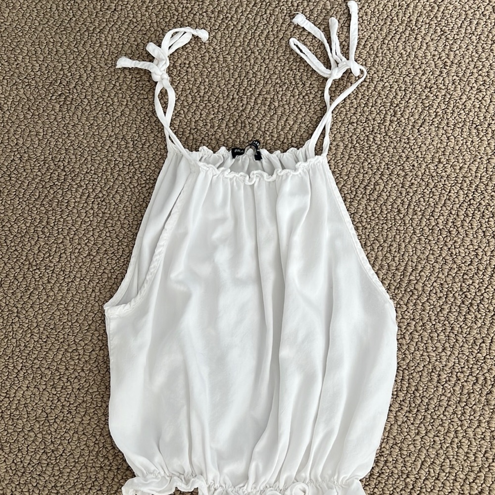 White Brandy Melville Crop Top